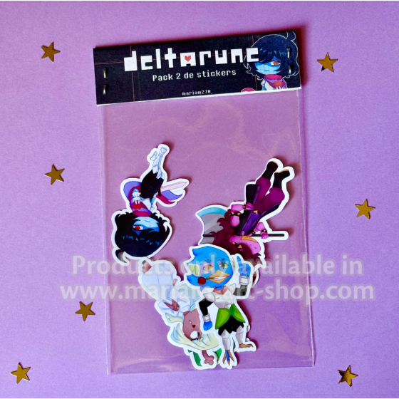 Deltarune Pack 2 Stickers