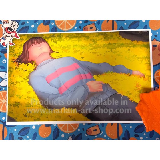 Frisk - Undertale Print