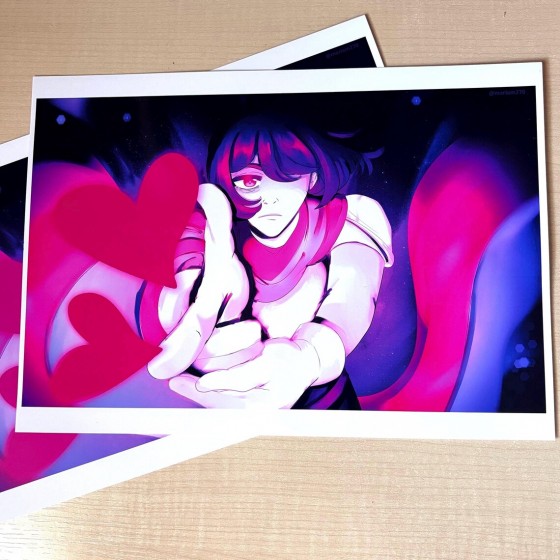 Kris - Deltarune Print A4