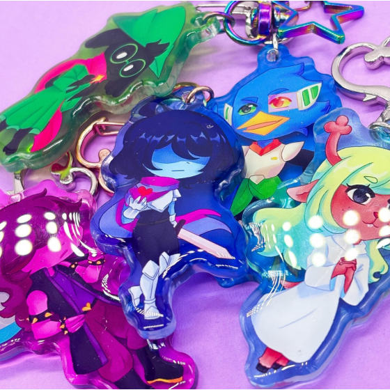 Llaveros Acrilicos Deltarune