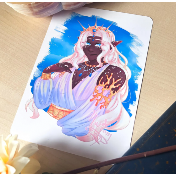 Alyssa Portraid A5 Print